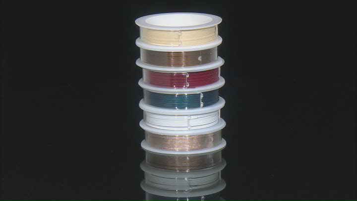 Soft Flex 19-Strand and 49-Strand Beading Wire Set of 6 in Assorted Colors Video Thumbnail