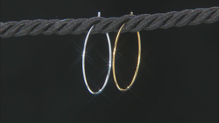 Sterling Silver and 18K Gold Over Brass Hoop Style Earwires Appx 50 Pairs Total Video Thumbnail
