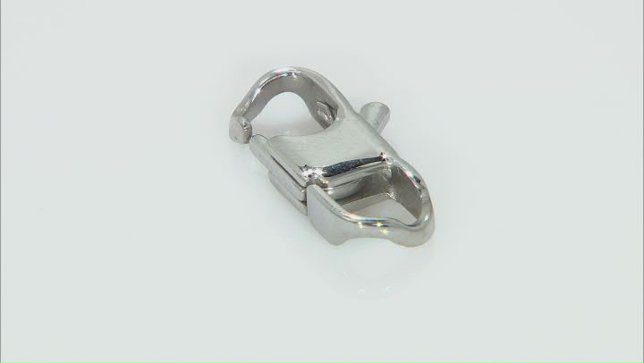 Stainless Steel Wave Design Lobster Style Clasps in 3 Sizes Appx 10 Pieces Total Video Thumbnail