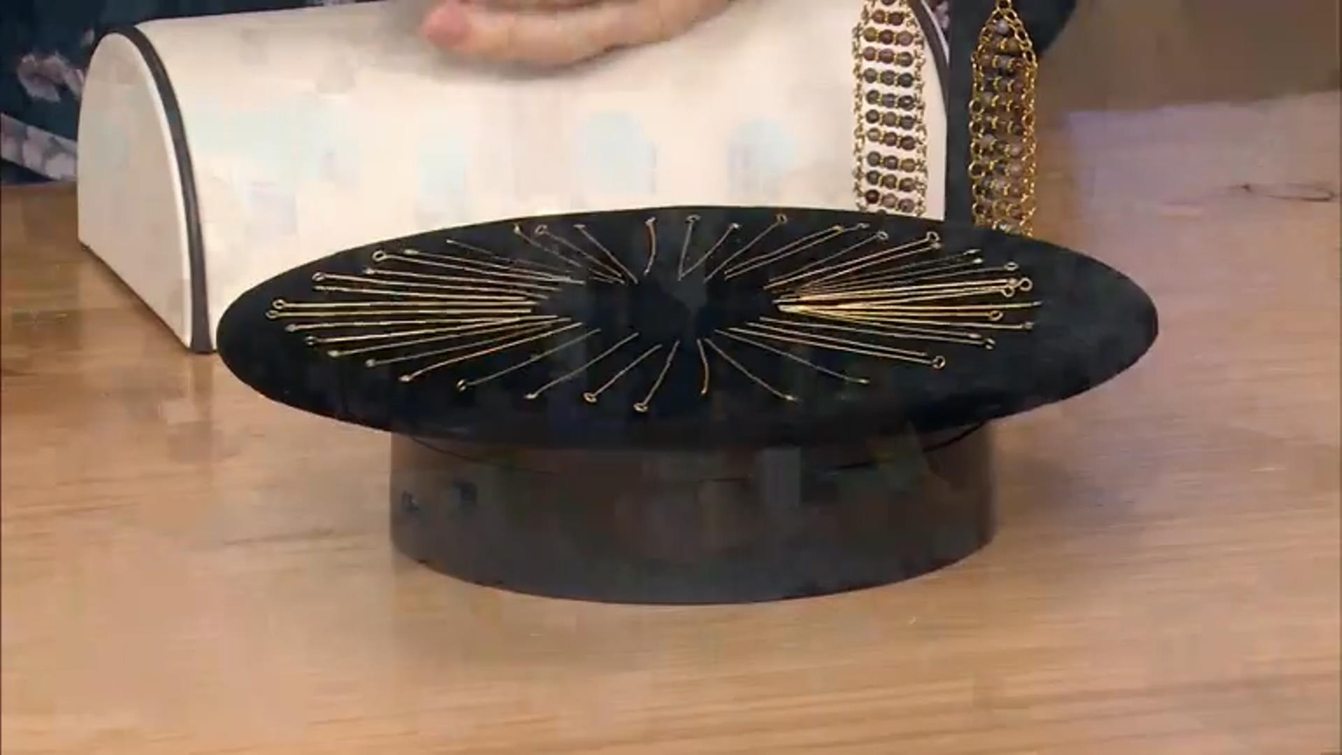 18 Karat Gold over Stainless Steel Eyepins in 2 Lengths Appx 50 Pieces Video Thumbnail