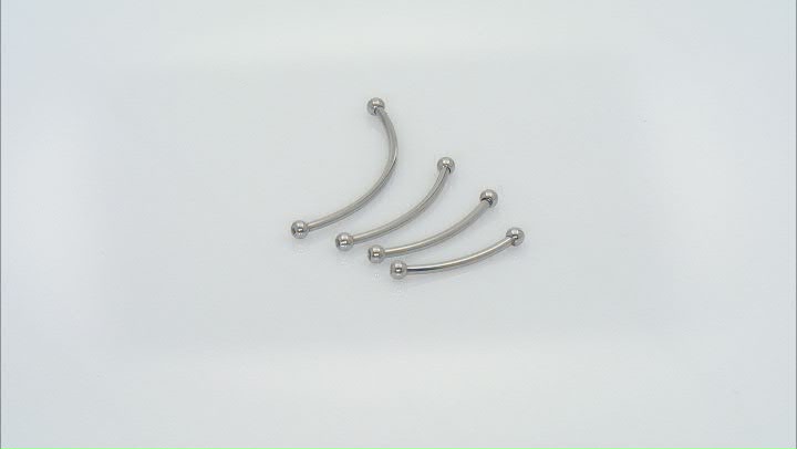 Stainless Steel Assorted mm Curved Tube Set of 20 with 1.5mm Hole Video Thumbnail
