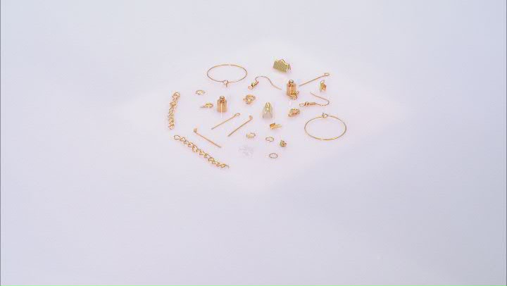 Gold Tone Findings Assortment Kit of 1561 Video Thumbnail