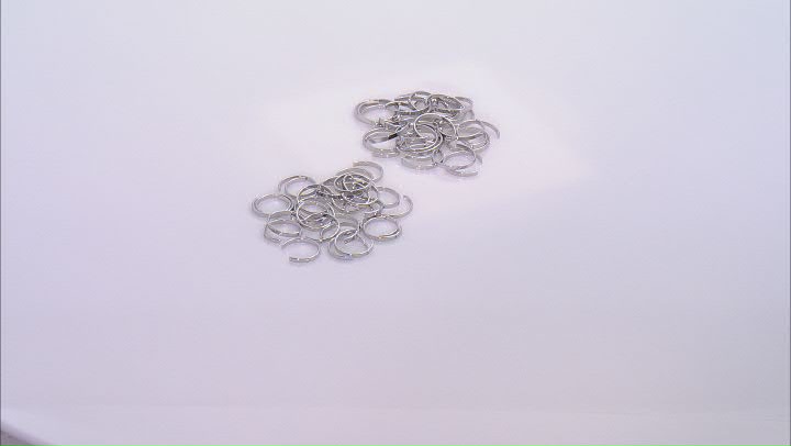 Silver Tone 19mm & 23mm C-Rings Set of 60 Video Thumbnail