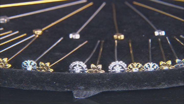 Headpins in 5 Styles in Antique Silver Tone & Antique Gold Tone 100 Pieces Total Video Thumbnail