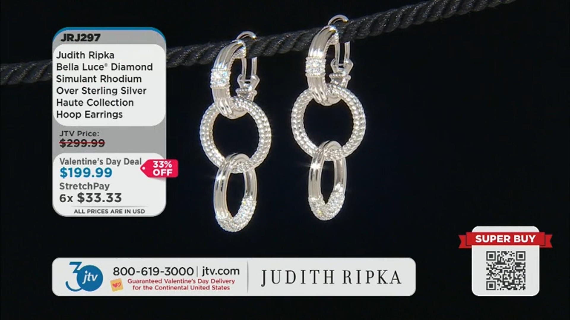 Judith Ripka Amethyst With Multi-Gemstone Rhodium Over Silver Cross Enhancer Pendant 5.46ctw Video Thumbnail