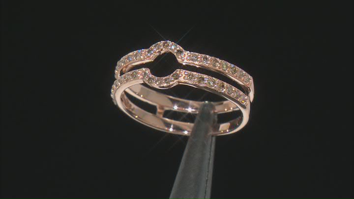 Peach Cor-de-Rosa Morganite Morganite Diamond 14K Rose Gold Ring 2.51ctw Video Thumbnail