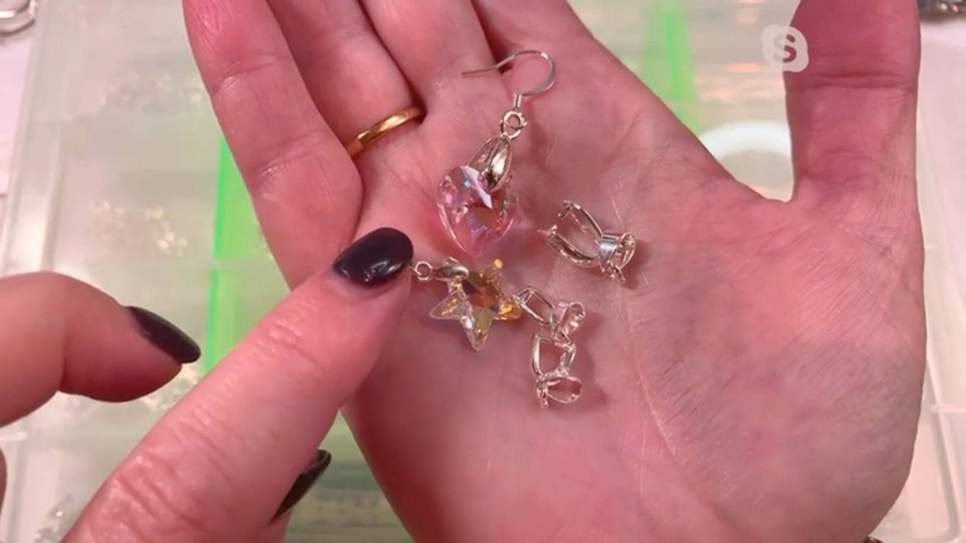 Findings Bulk Supply Kit in Rose Tone Jump Rings, Bails, Caps, Pins & Clasps Appx 785 total pieces Video Thumbnail
