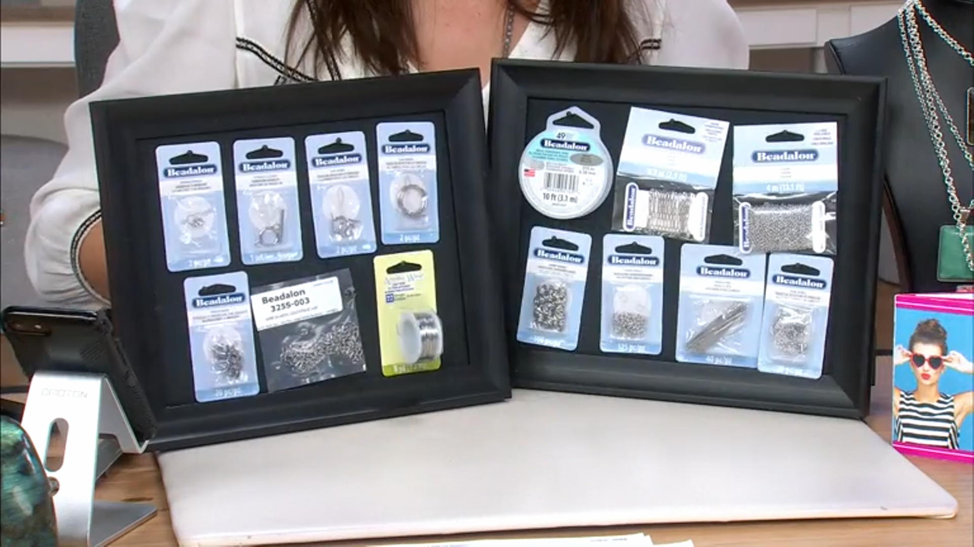 Stainless Steel Findings, Chain, and Wire Supply Kit Appx 460 Pieces Total Video Thumbnail