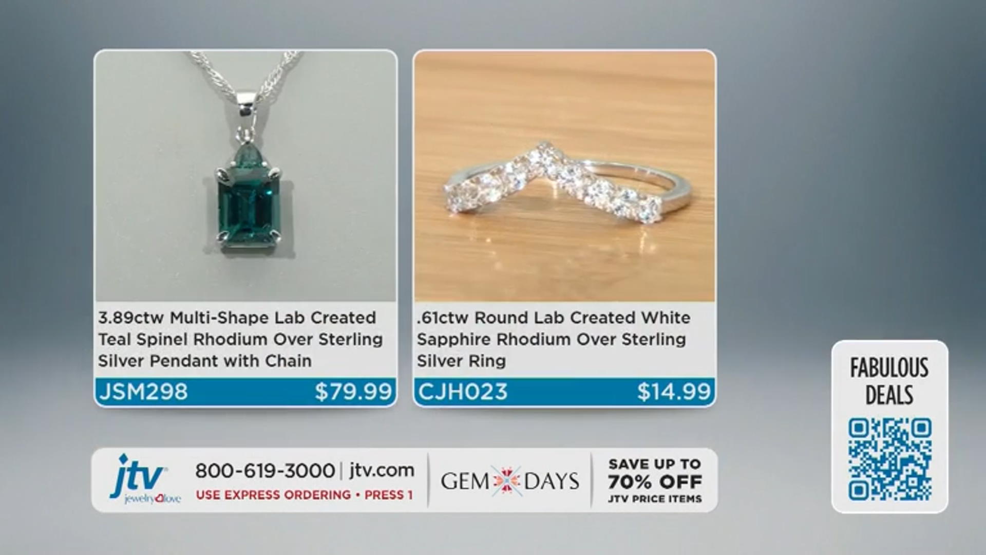 Teal Lab Created Spinel Rhodium Over Sterling Silver Pendant With Chain 3.89ctw Video Thumbnail