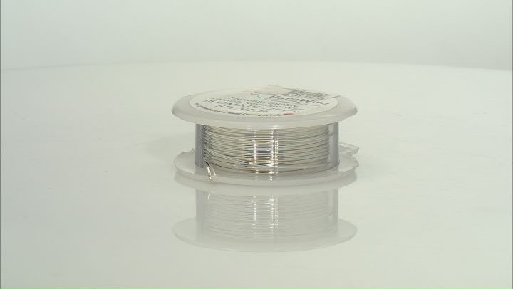 18g Tarnish Resistant Silver Wire appx 8 Yards Total Video Thumbnail