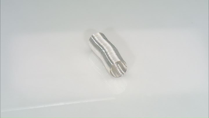 Silver Tone Round Memory Wire Ring, .025 inch, 0.655mm Diameter Wire, 0.5 Ounce Spool Video Thumbnail