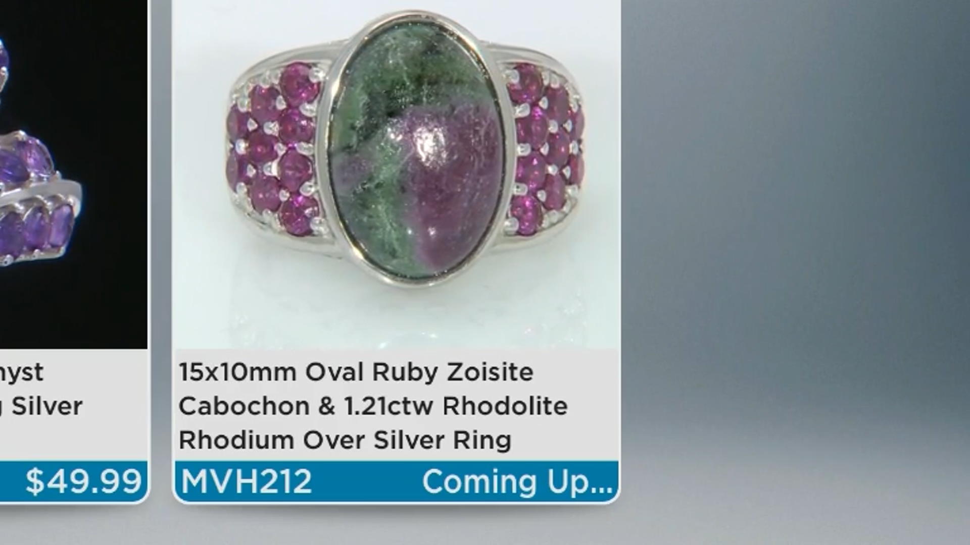 Purple Amethyst Rhodium Over Silver Ring 2.98ctw Video Thumbnail