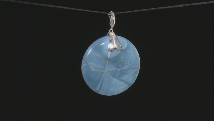 Blue Opal Rhodium Over Silver Enhancer Video Thumbnail