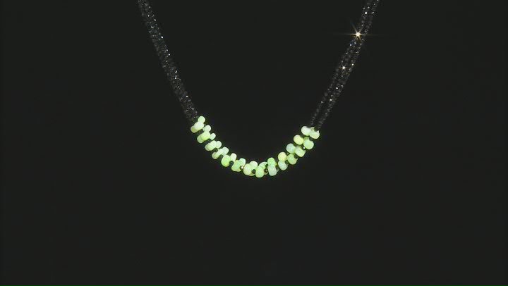 Green Opal Beaded Necklace Video Thumbnail