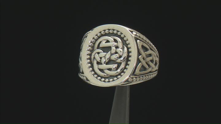 Keith Jack™ Sterling Silver Path Of Life Large Ring Video Thumbnail