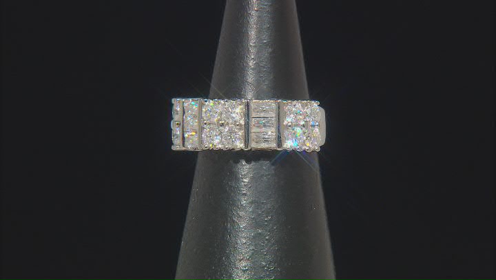Moissanite Platineve Band Ring 1.74ctw DEW. Video Thumbnail