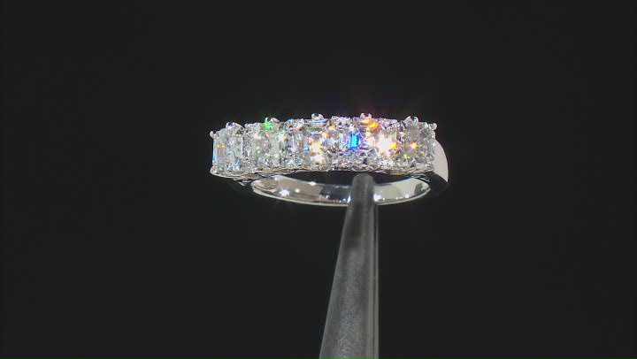 Moissanite Platineve band ring 2.08ctw DEW Video Thumbnail