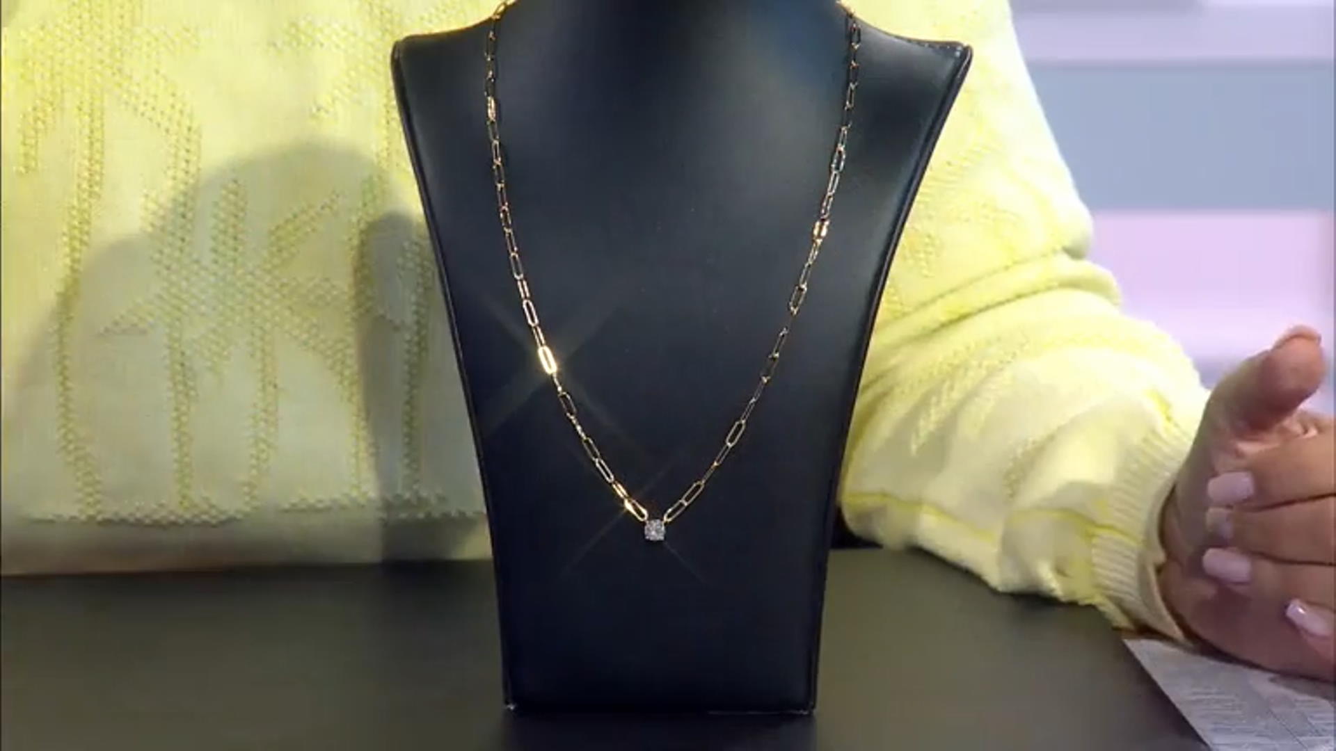 Necklace 14K Paperclip Chain Necklace - 14K Rose Gold Chain, Necklaces -  NECKL189039 | The RealReal