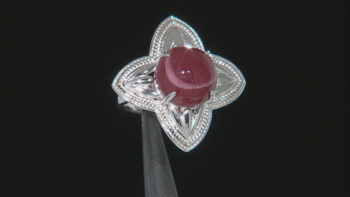 Brown mookaite sterling silver ring Video Thumbnail