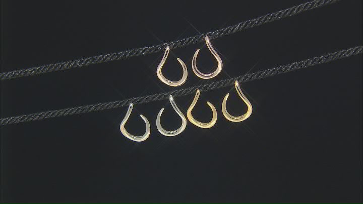 Tri-Tone Set of 3 Hoop Earrings Video Thumbnail