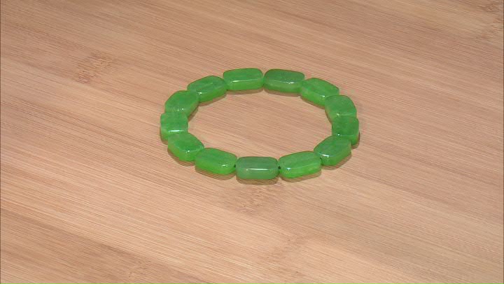 Green Jadeite Set of 3 Bracelets Video Thumbnail
