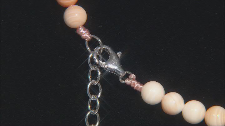 King Conch Shell Graduated Beaded Necklace Video Thumbnail