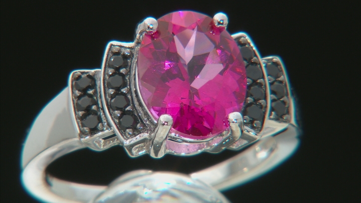 Pink Danburite Sterling Silver Ring 2.37ctw Video Thumbnail