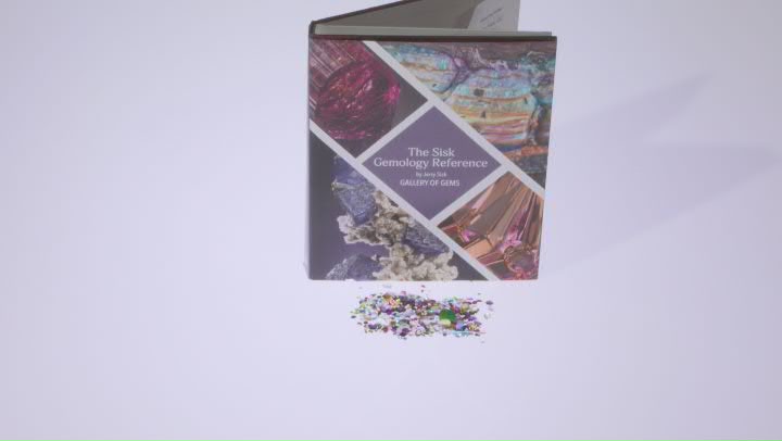 Sisk Gemology Reference Book, Gallery of Gems with 300ctw Natural and Synthetic Gemstone Parcel Video Thumbnail