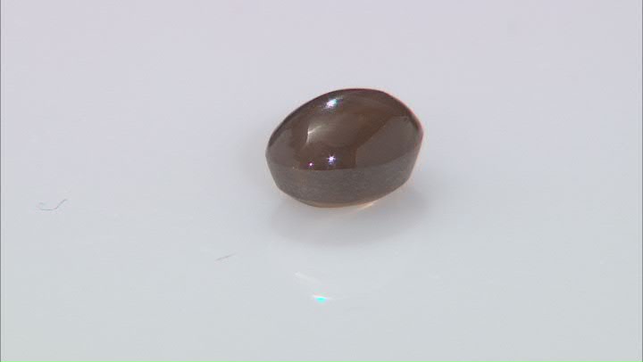 Sillimanite Cats-Eye 8x6mm Oval Cabochon 1.75ct Video Thumbnail