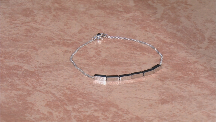 Stainless Steel Tube Bar Bracelet Video Thumbnail