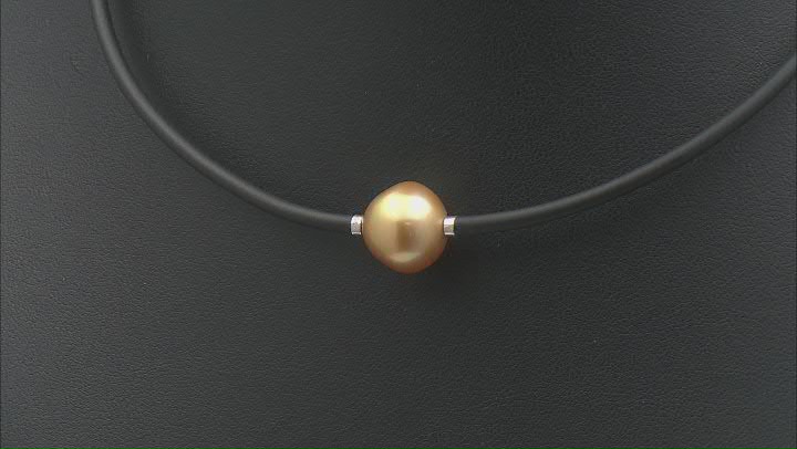 Cultured South Sea and 4-5mm Cultured Japanese Akoya Pearl Rhodium Over Sterling Necklace Video Thumbnail