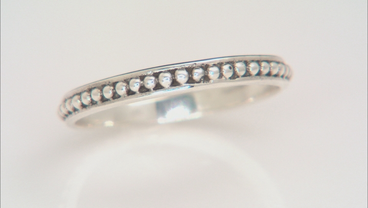Swiss Blue Topaz Sterling Silver Stacking Ring 2.99ctw Video Thumbnail