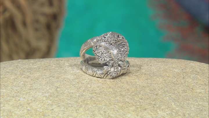 Sterling Silver Elephant Ring Video Thumbnail