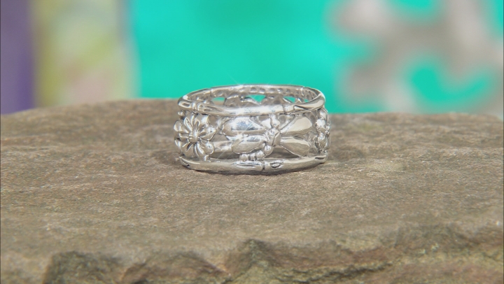 Sterling Silver Dragonfly Ring Video Thumbnail
