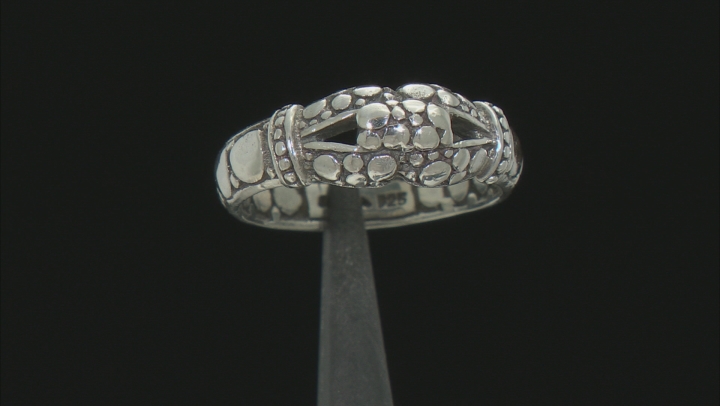 Sterling Silver "Flawless Glory" Band Ring Video Thumbnail