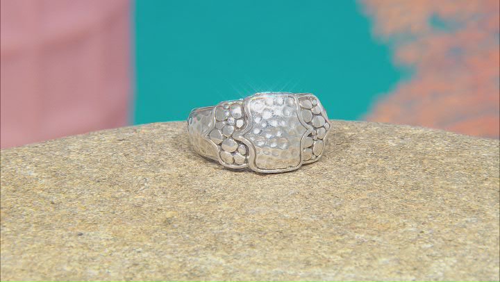 Sterling Silver "Hope Renewed Today" Ring Video Thumbnail