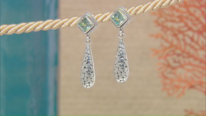 Citrus Splash™ Topaz Silver Earrings 2.30ctw Video Thumbnail