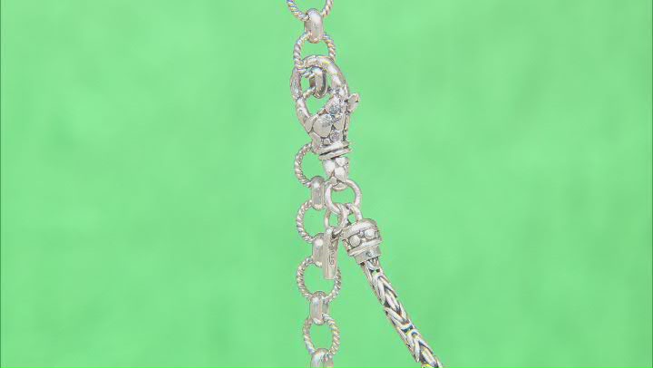 Sterling Silver 20" Byzantine Chain