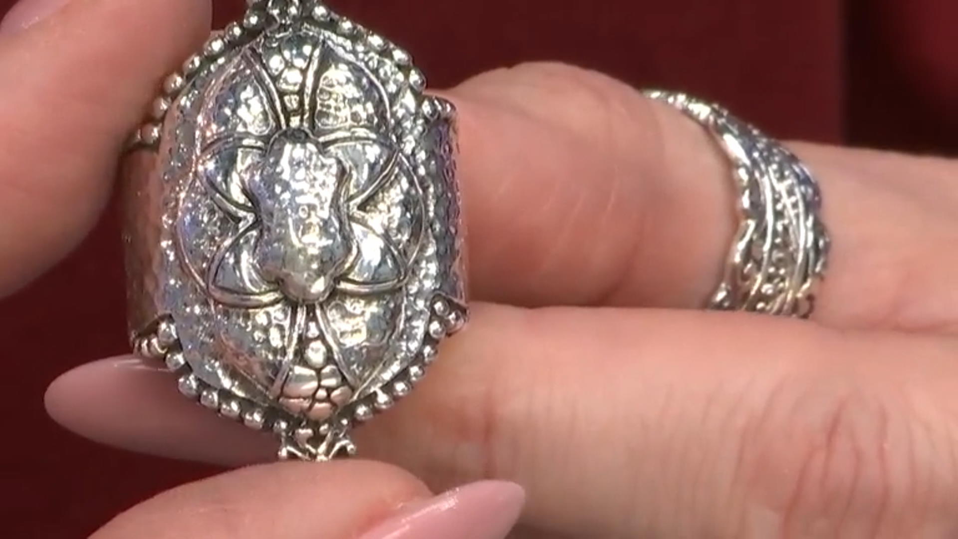 Silver "Let Him Transform You" Ring Video Thumbnail