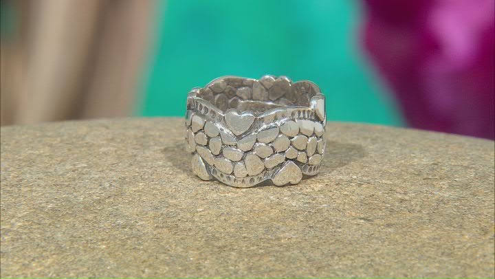 Sterling Silver "You Are Fiercely Loved" Ring Video Thumbnail