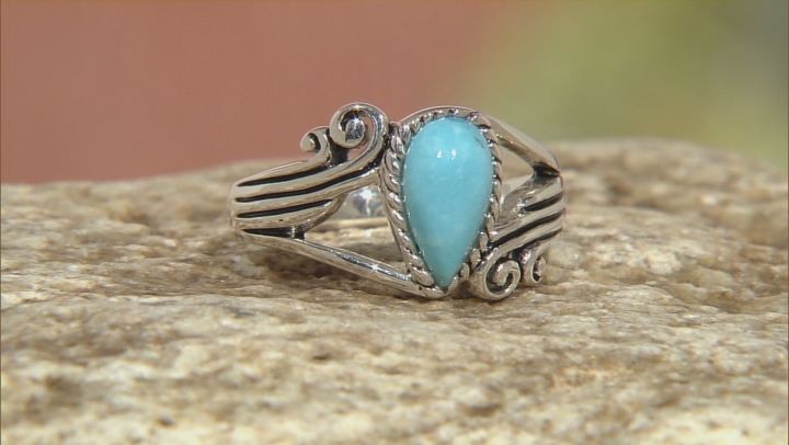 Details about  / 1 Ct Blue Solitaire Turquoise Ring Holiday Birthday Women Jewelry Gift 5 6 7 8 9