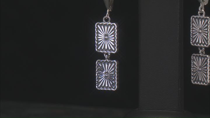 Sterling Silver Floral Earrings Video Thumbnail