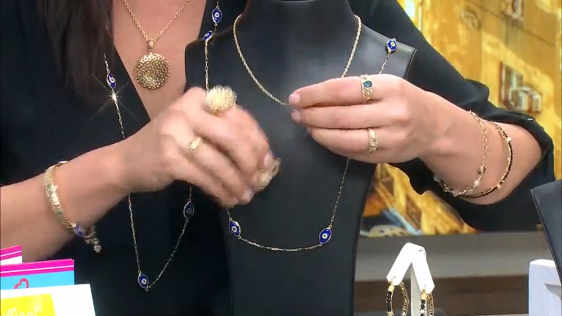 18K Yellow Gold Over Sterling Silver Rope Chain Video Thumbnail