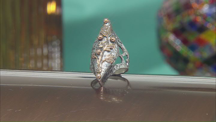Sterling Silver And Bronze Two Tone Ring Video Thumbnail