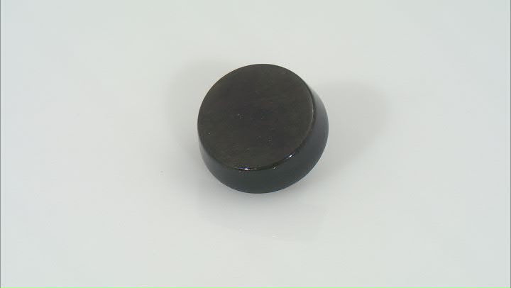 Obsidian 16mm Round Cabochon 9.50ct Video Thumbnail