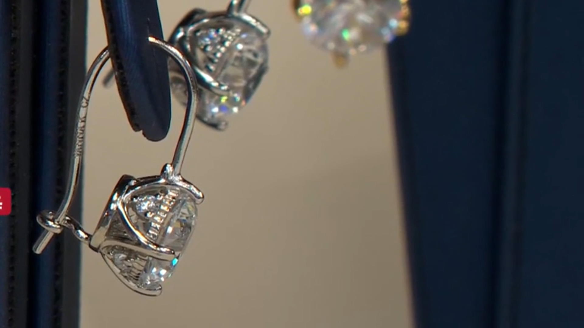 Cubic Zirconia Platineve Earrings 4.52ctw Video Thumbnail