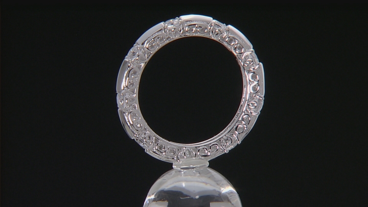 White Cubic Zirconia Platineve Ring 1.56ctw Video Thumbnail