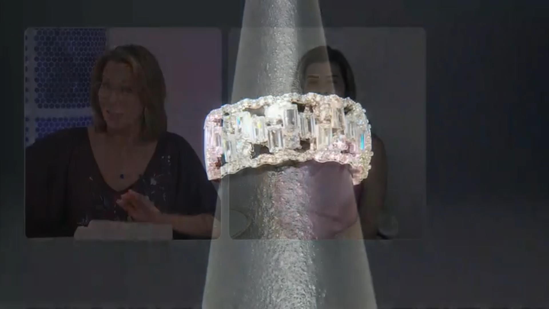 White Cubic Zirconia Platineve® Ring 3.79ctw Video Thumbnail