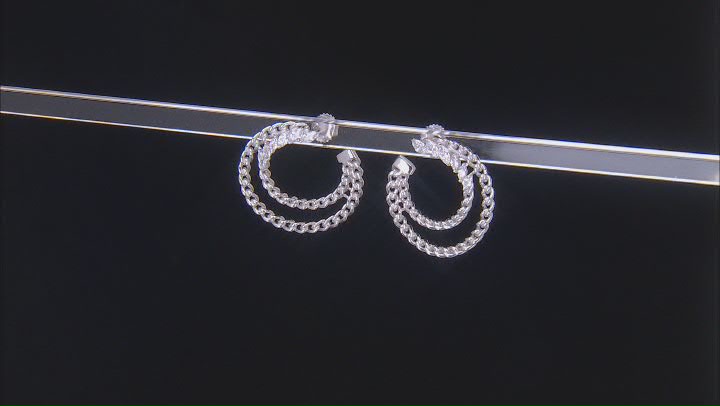 White Cubic Zirconia Platineve® Earrings 1.94ctw Video Thumbnail