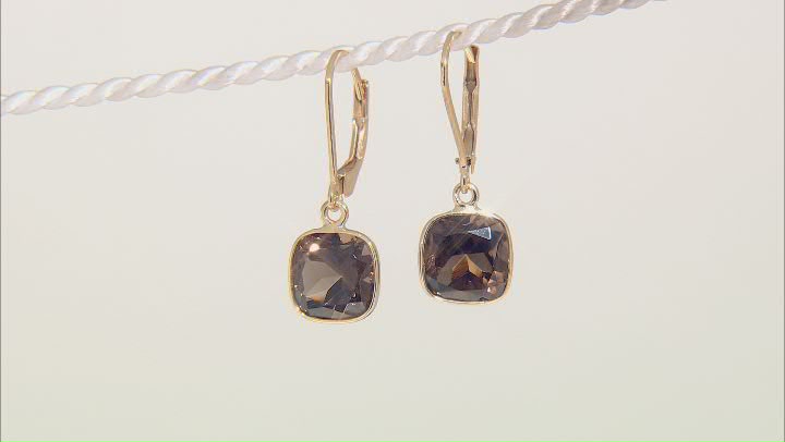 Multi-Gemstone 18k Yellow Gold Over Sterling Silver Set of 3 Dangle Earrings 12.75ctw Video Thumbnail